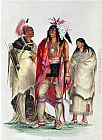 Famous North Paintings - North American Indians, circa